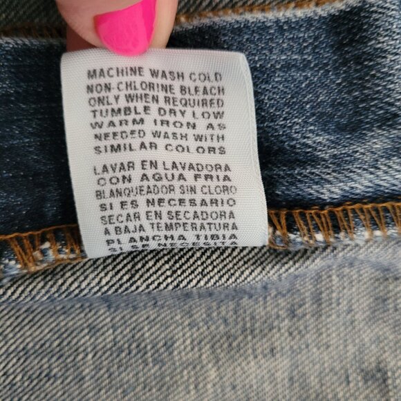 Polo Ralph Lauren Kelly Jean Womens Size 14 Blue Mid-Rise Bootcut Denim Jeans - Picture 10 of 10